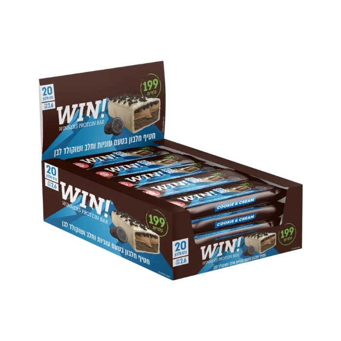 חטיף חלבון ווין | Win חטיף חלבון ווין | Win