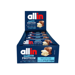 חטיפי חלבון אול אין 24 יח׳ (טעמים לבחירה) | Protein Bar All-in